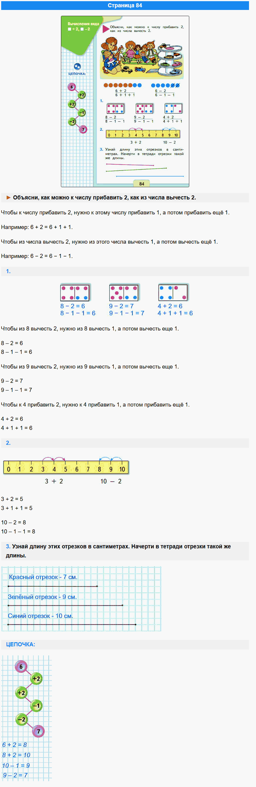 математика 1 класс моро учебник стр 84
